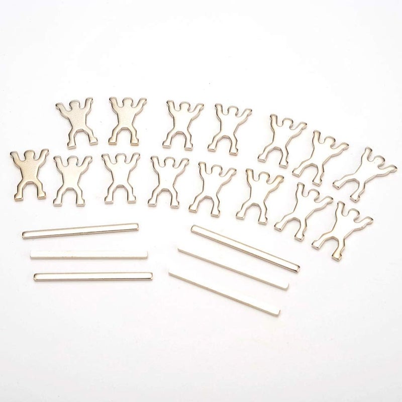 PowerTRC Magnetic Desktop Sculpture (Acrobats) | Mini Magnetic Art Decoration for Desktop | Fun Stress Relief Office Gift - Image 2